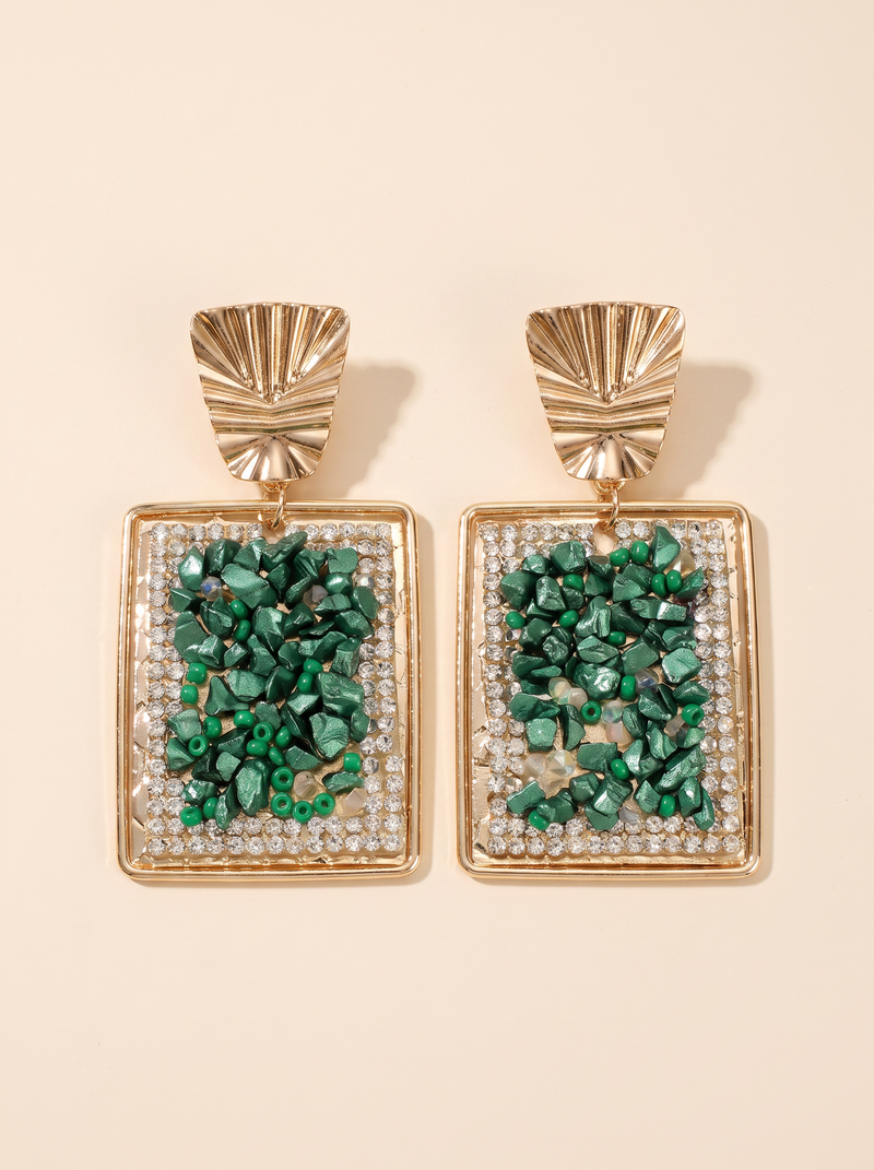 Virette | Bohemian Stone Earrings