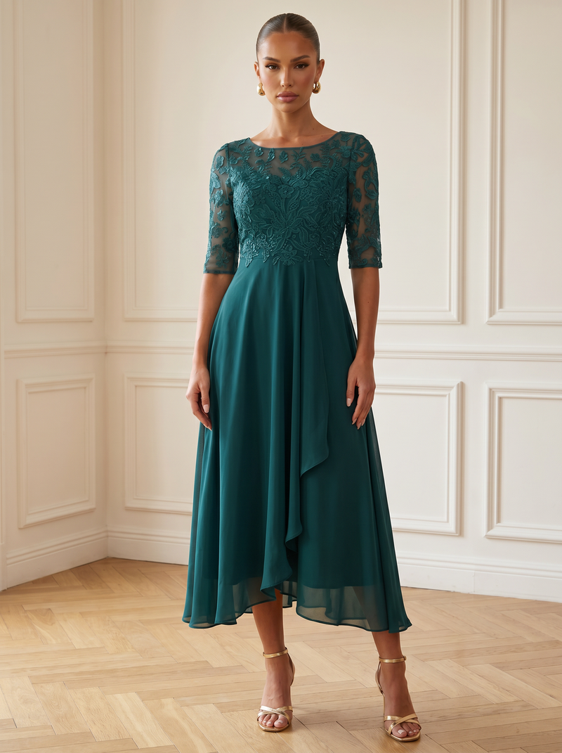 Teresa | Chiffon Maxi Dress