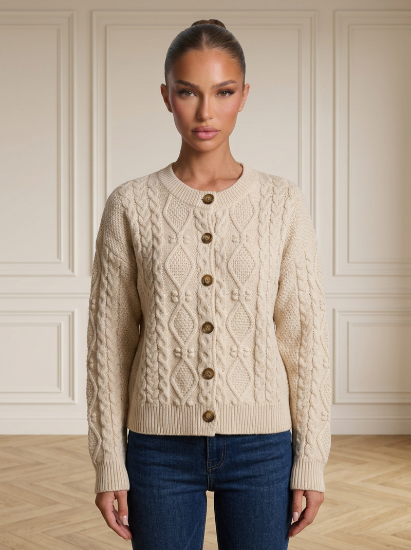 Wisisse | Loose Knit Cardigan