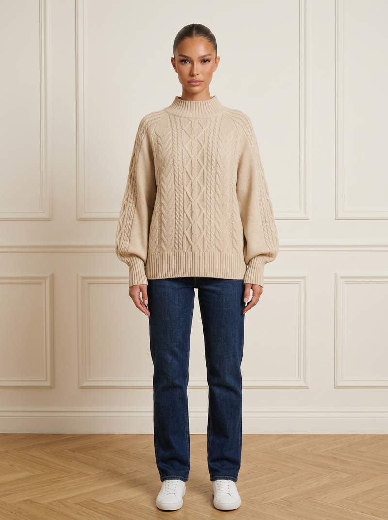 Nevaline | Relaxed Knit Sweater