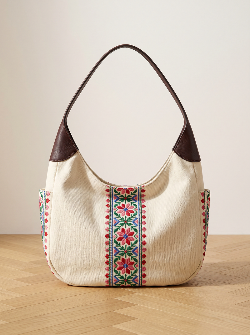 Tessa | Effortless Canvas Shoulder Bag