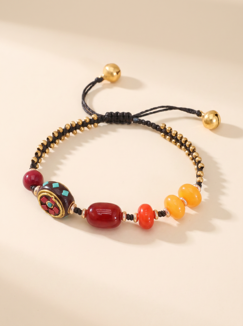 Violette | Artisan Bell Bracelet