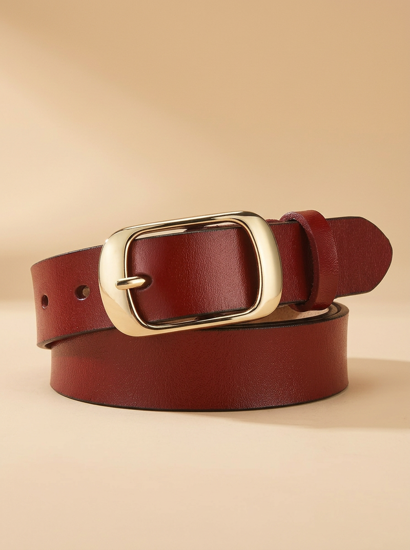 Gold Buckle-Red
