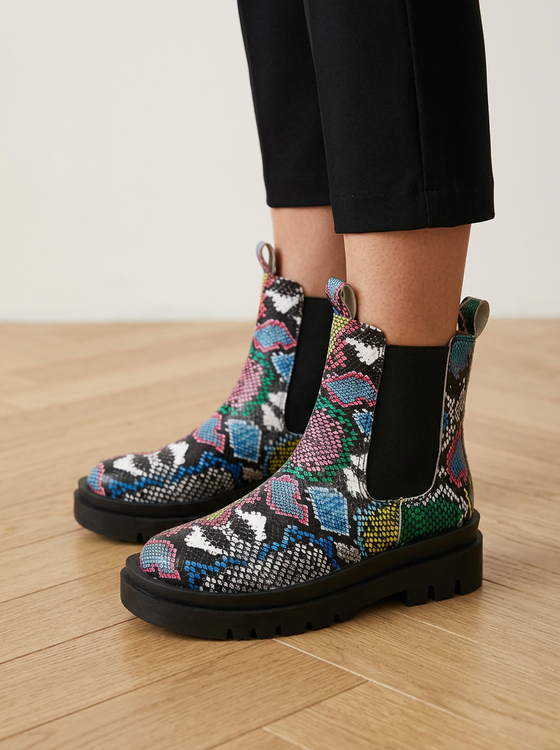 Kimberly | Sculpted Ankle Boots