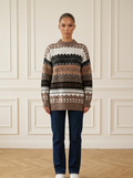 Seondra | Diamond Knit Sweater