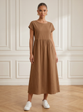 Cassandre | Effortless Linen Maxi Dress