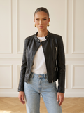 Maelle | Genuine Leather Jacket