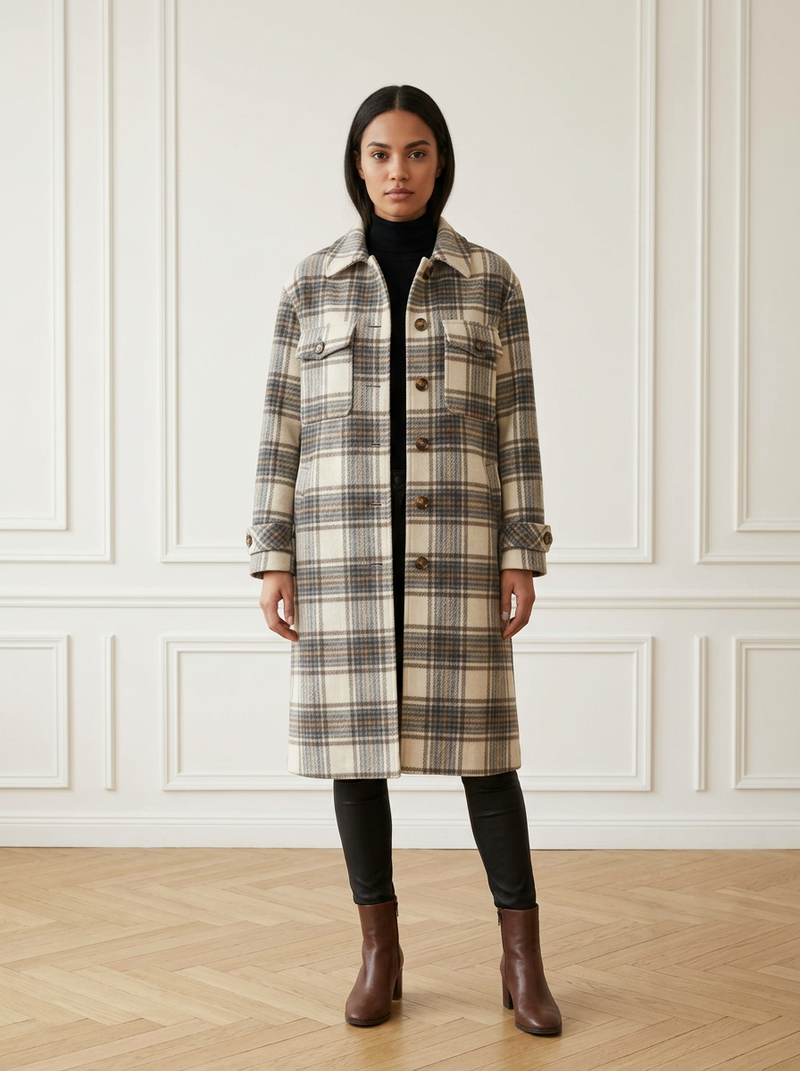 Briosia | Longline Trench Coat