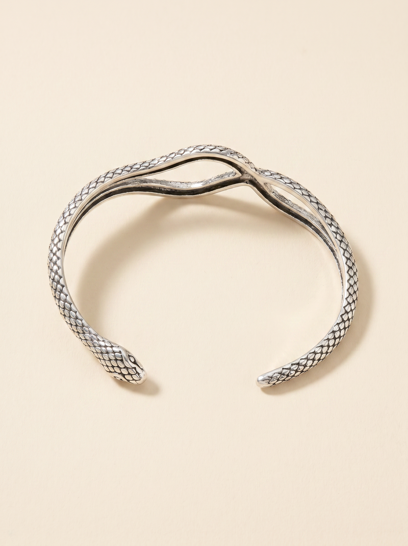 Silver Snake Bracelet