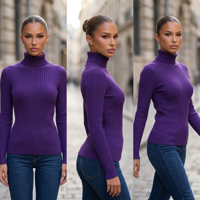 Purple and Blue