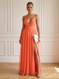 Oceane | Flowing Chiffon Dress