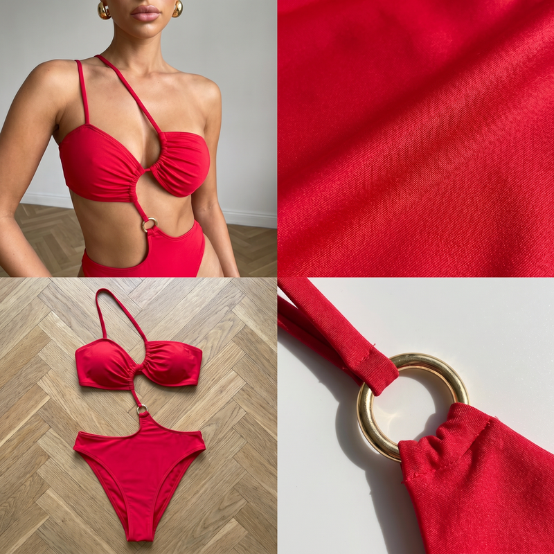 Bright red