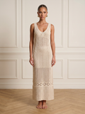 Lenaleigh | Hollow-Out Knit Cover-Up