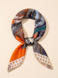 Camille | Printed Silk Scarf