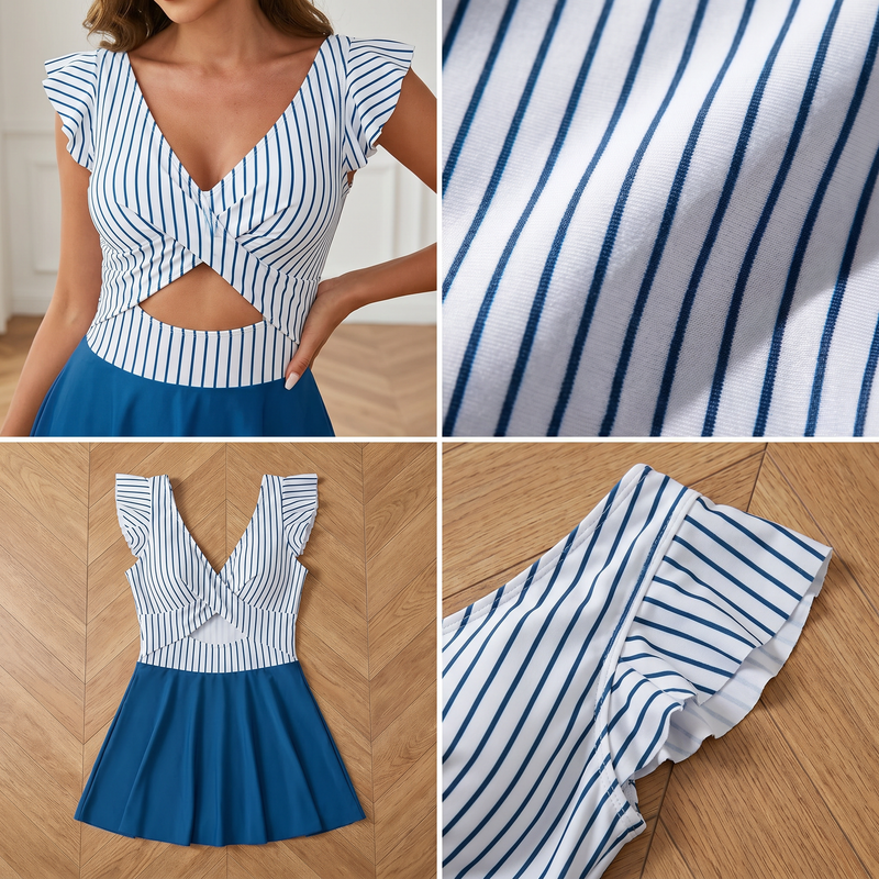 Miriam | Flounced One-Piece