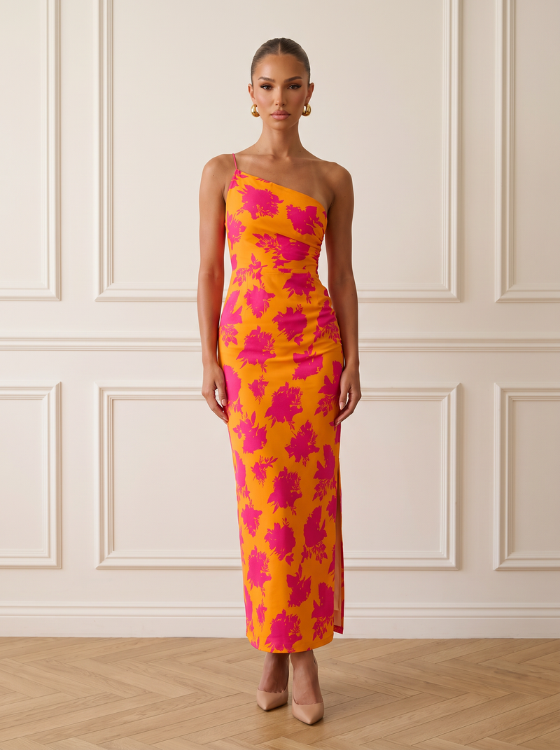Seraphina | Sleek Bodycon Slit Dress