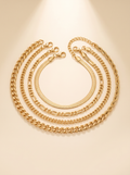Daniela | Layered Chain Bracelets