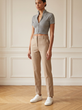 Jorivelle | Sculpted Zip Polo