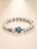Wisadine | Gemstone Turtle Bracelet