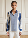Bridie | Color Block Blouse