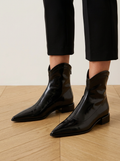 Gwendolyn | Sleek Pointed Ankle Boots