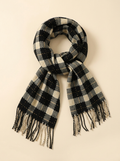 Giayra | Plaid Knitted Scarf