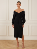 Chiamaka | Ribbed Knit Dress