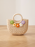 Ivisse | Woven Straw Handbag