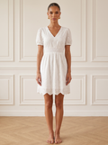 Opalia | White Midi Dress