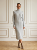 Ursamira | Ribbed Knit Midi Dress