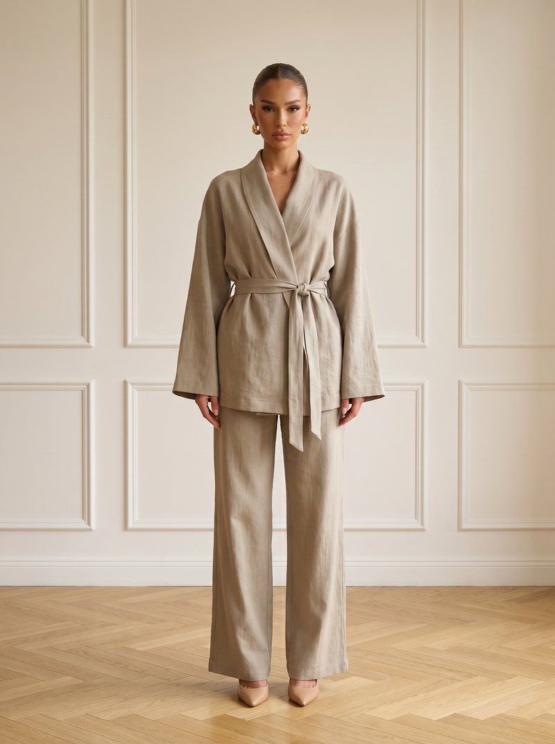 Zita | Relaxed Linen Set