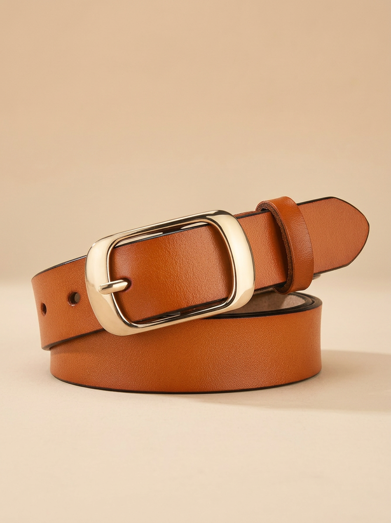 Gold Buckle-Khaki