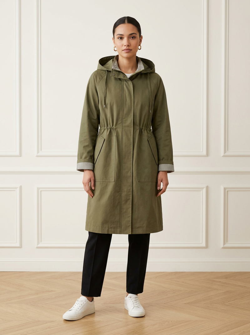 Sivonia | Elegant Mid-Length Trench