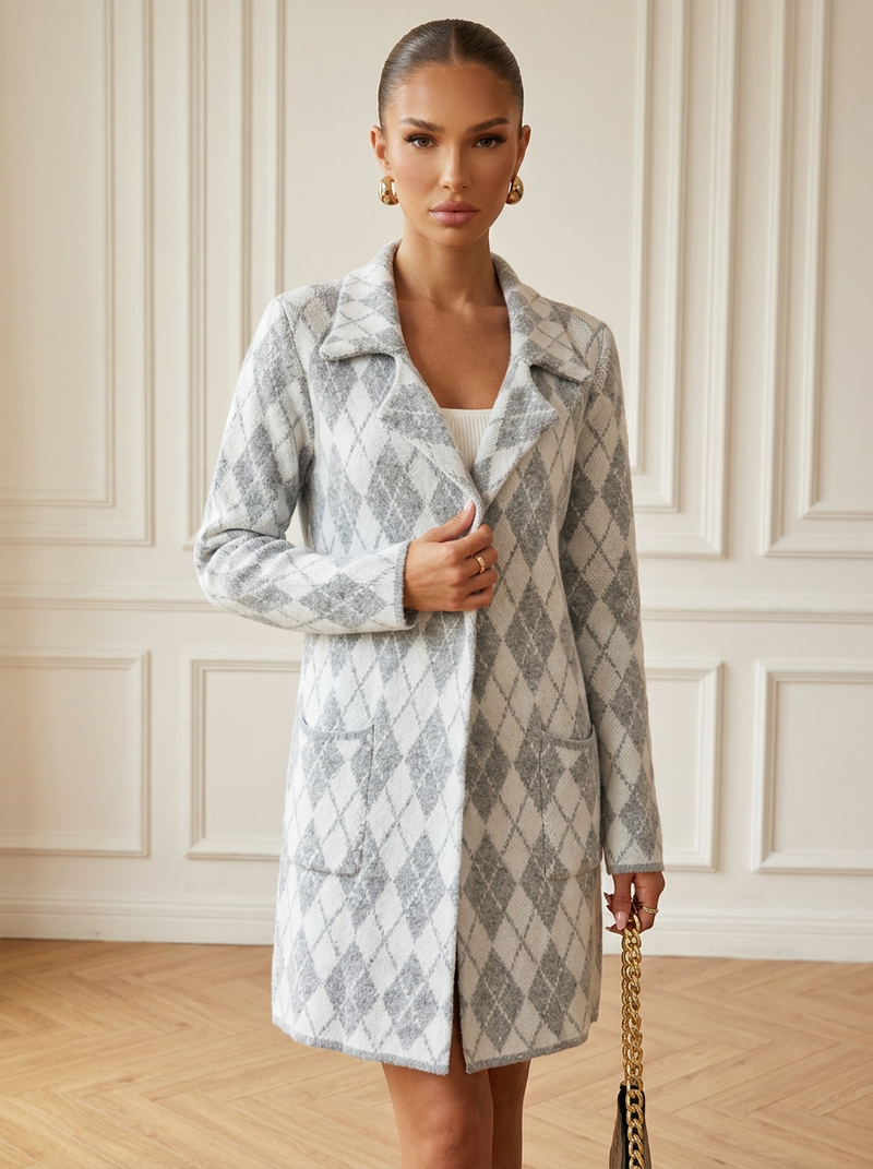 Light Grey Rhombus