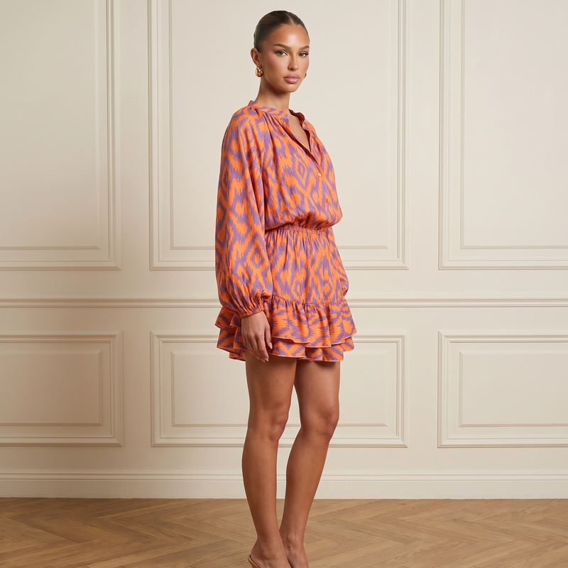 Anastasia | Elegant Ruffled Dress