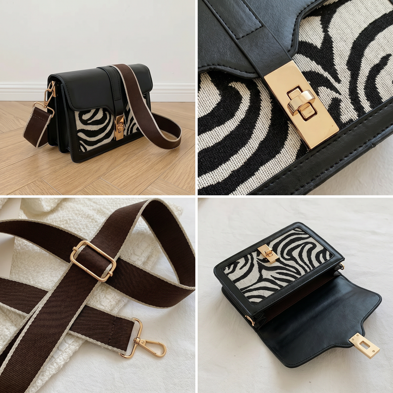 Black zebra pattern