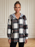 Zoronia | Plaid Knit Cardigan