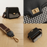 Black houndstooth