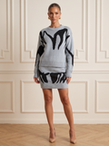 Ionisse | Geometric Knit Set