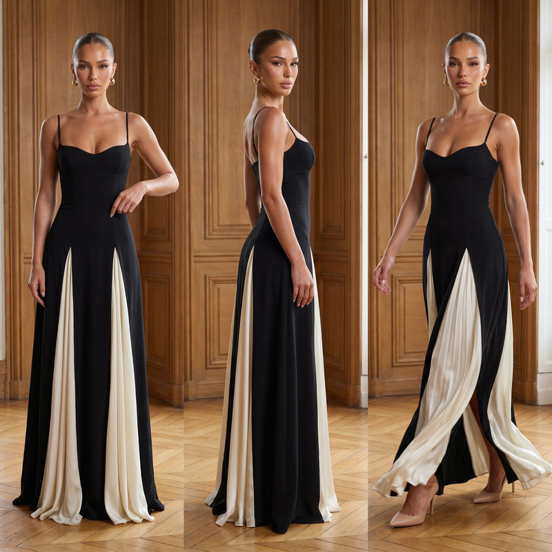 Angelica | Sleek Backless Gown