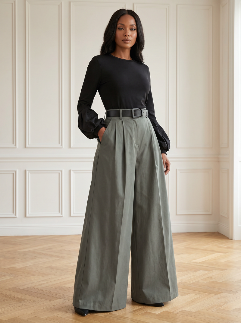Katia | Flowing Palazzo Pants
