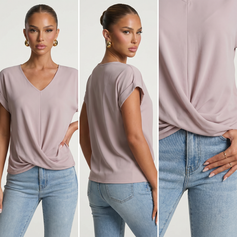 Pale pinkish grey
