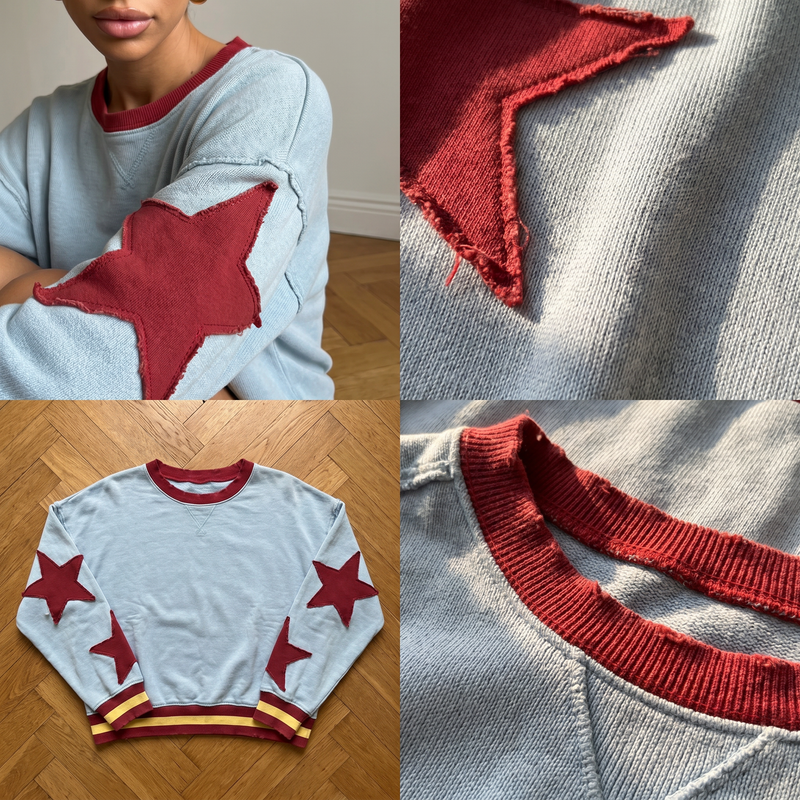 Gray Pink Star