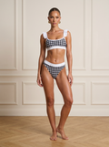 Nicoletta | Houndstooth Bikini Set