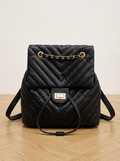 Wilhelmina | Diamond Quilted Backpack