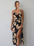 Black floral