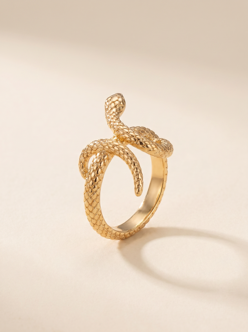Gold Snake Ring