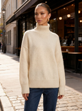 Valentina | Chic Turtleneck Knit Sweater