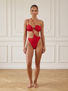 Bright red