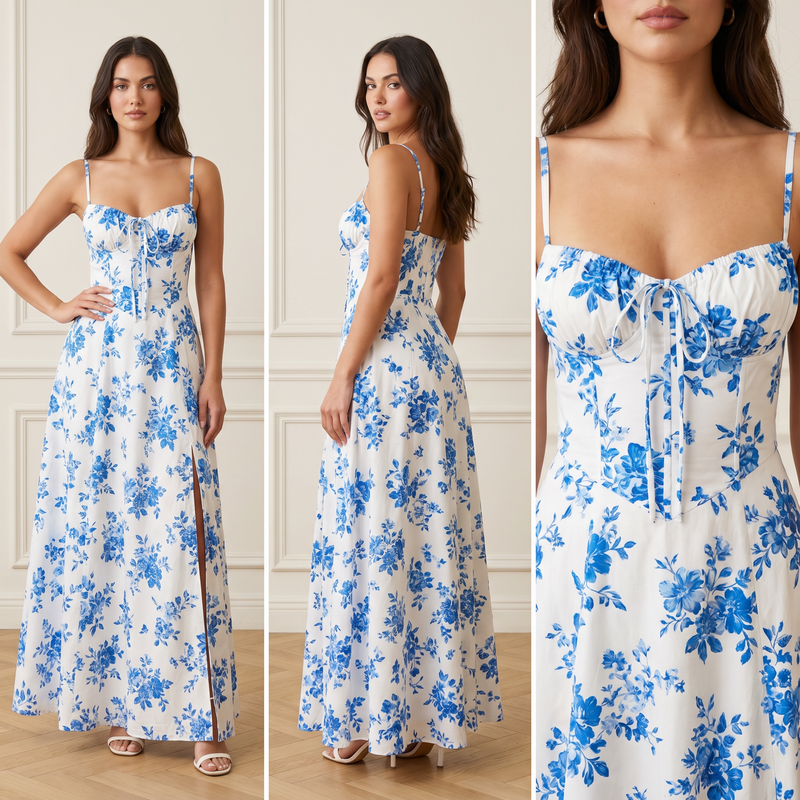 Azul Floral